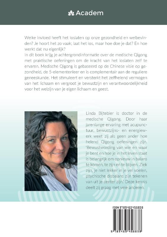 Achterkant van MEDISCHE QI GONG & de kracht van loslaten
