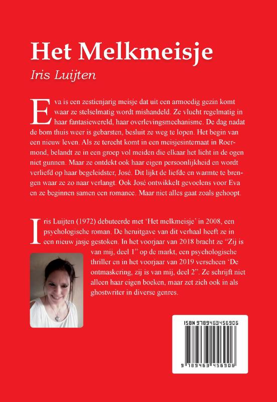 Achterkant van Het melkmeisje