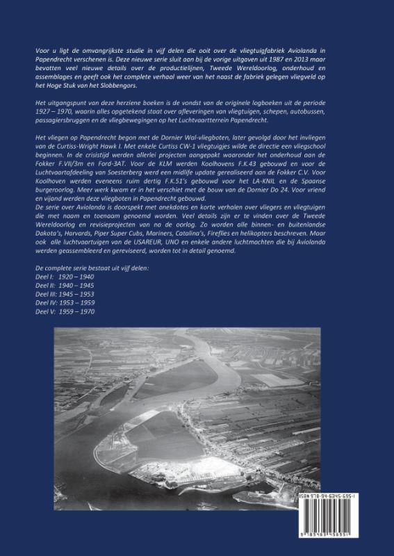 Achterkant van Logboek Aviolanda en het verdwenen vliegveld Papendrecht Deel IV