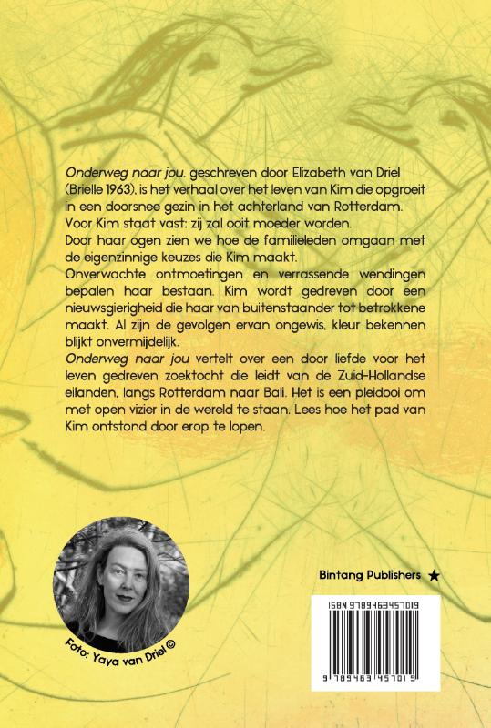 Achterkant van Onderweg naar jou