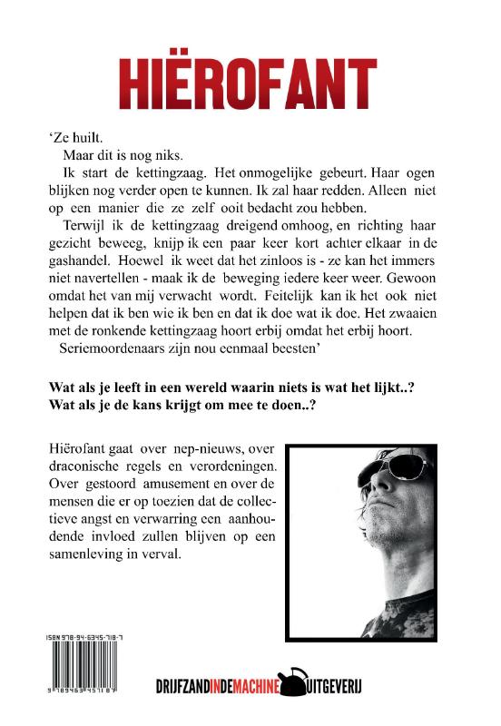Achterkant van Hiërofant