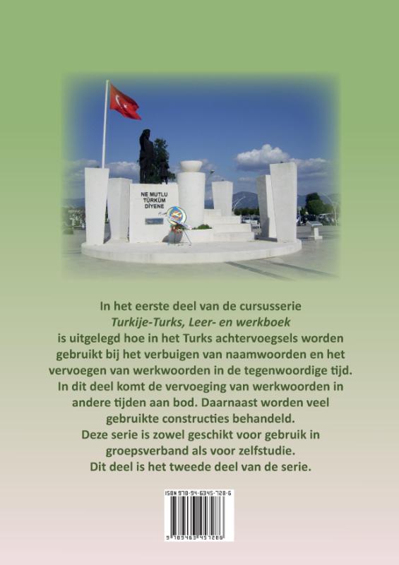 Achterkant van Turkije-Turks, Leer- en werkboek Deel II