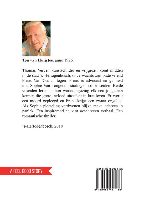 Achterkant van Thomas Het leven is een pijp kaneel