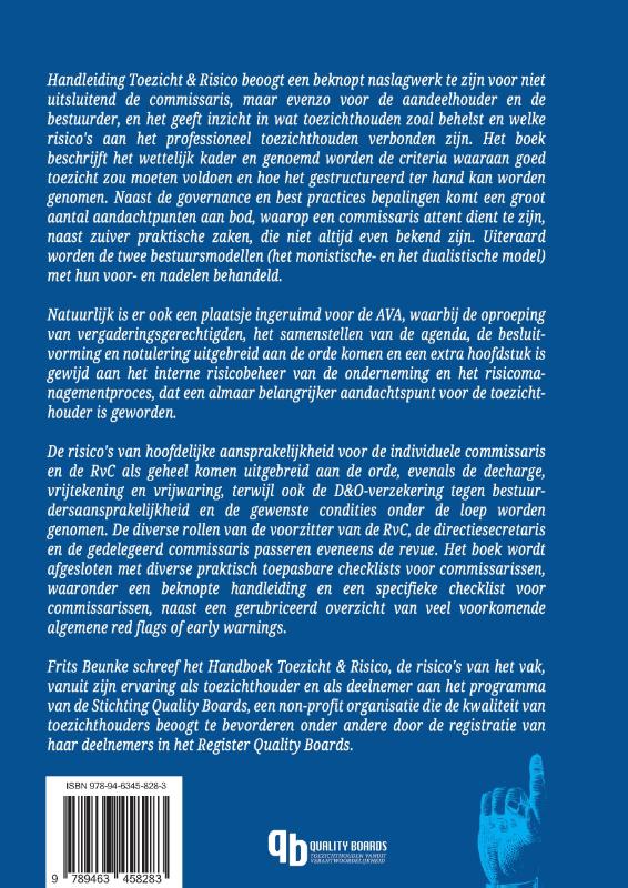 Achterkant van Handleiding Toezicht & Risico