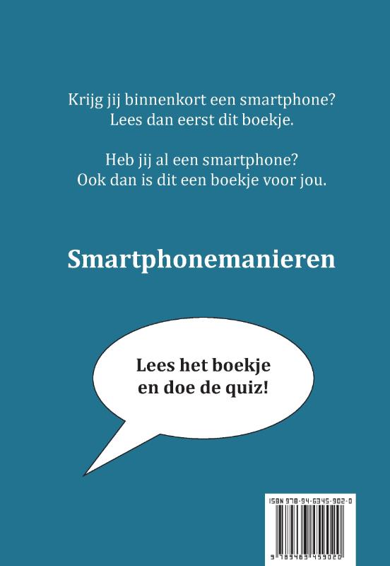 Achterkant van Smartphonemanieren