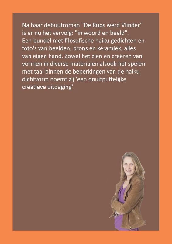 Achterkant van In woord & beeld