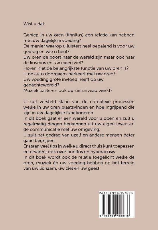 Achterkant van Het Luisterende Oor