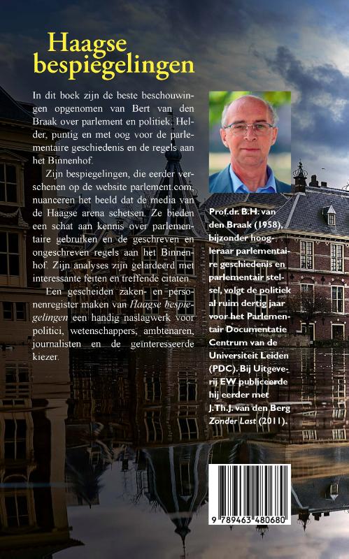 Achterkant van Haagse Bespiegelingen
