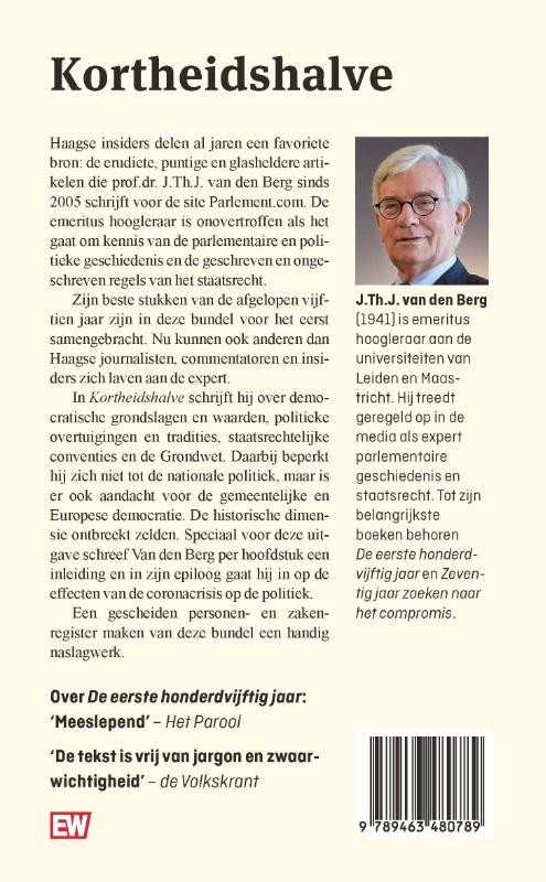 Achterkant van Kortheidshalve