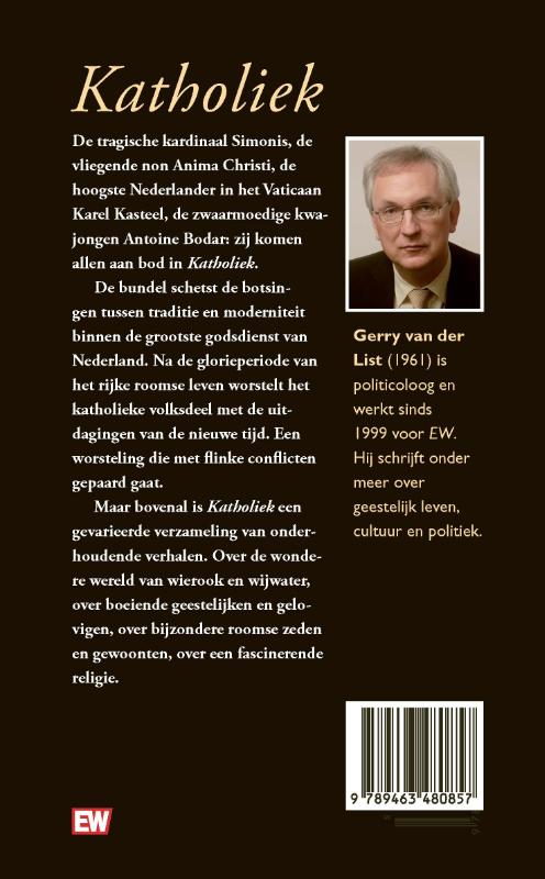 Achterkant van Katholiek