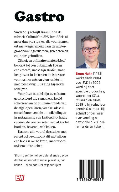 Achterkant van Gastro