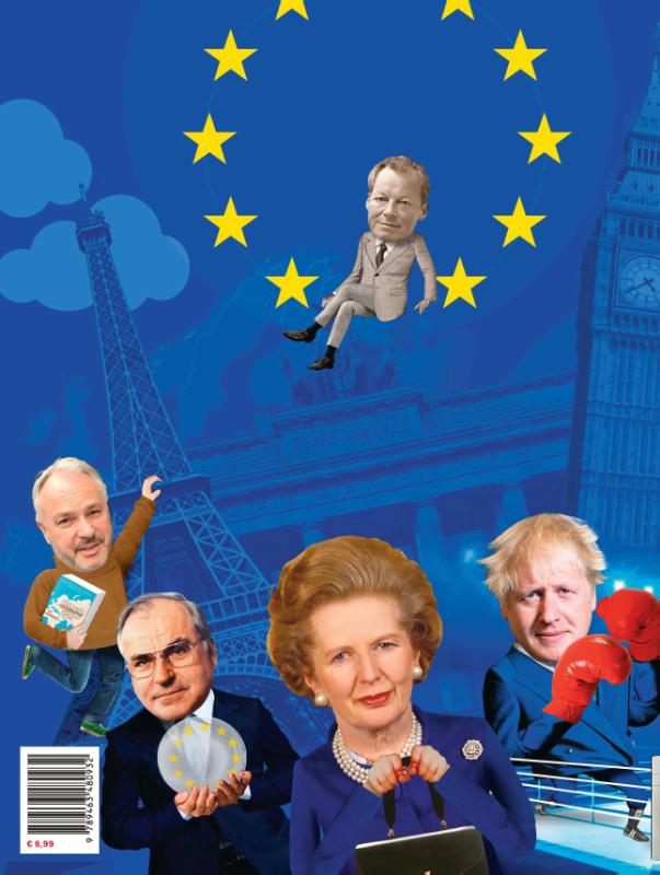 Achterkant van Europese Unie