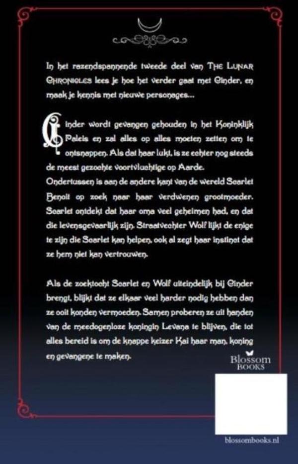Achterkant van Scarlet