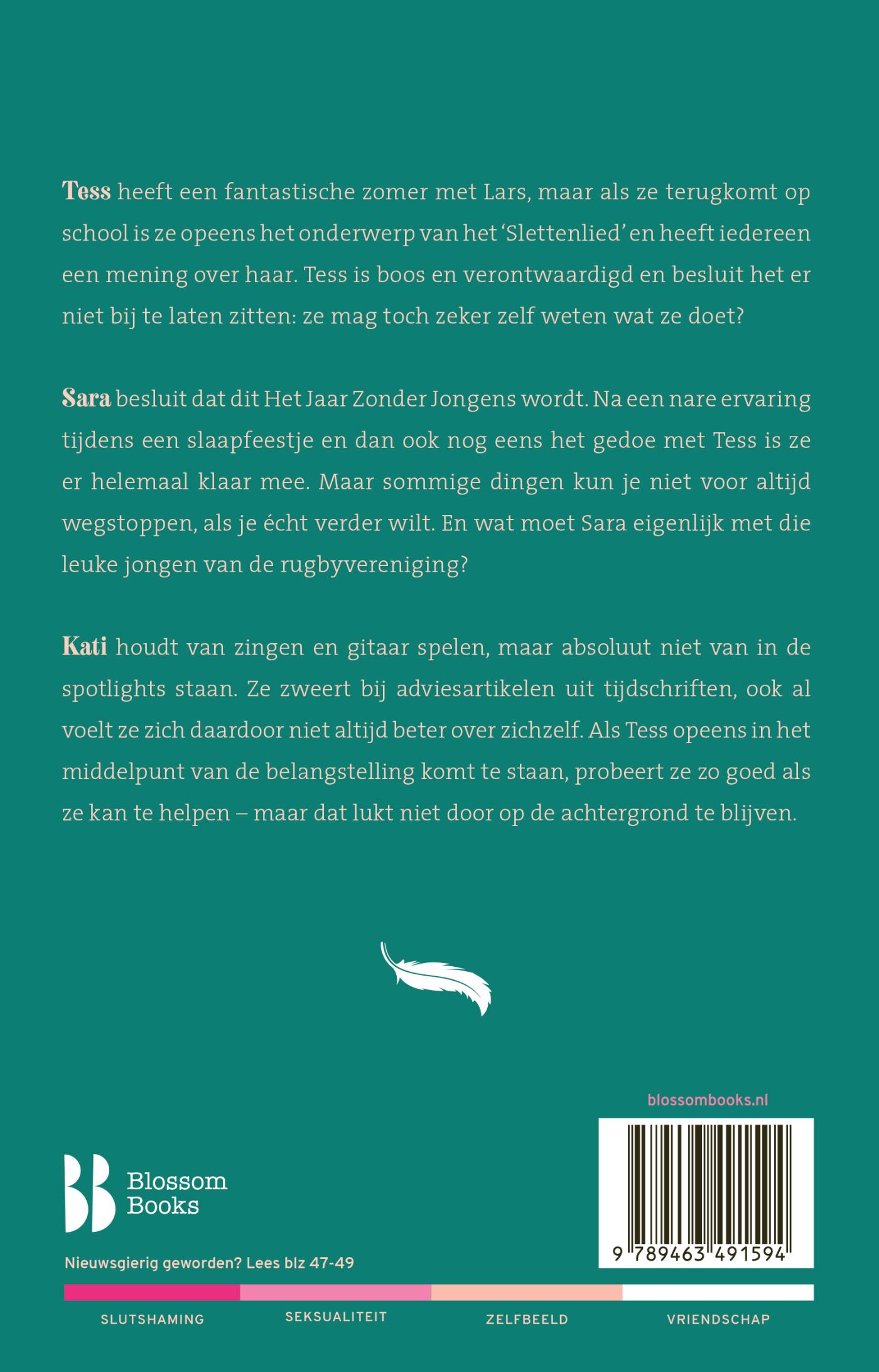 Achterkant van Het meisjesmanifest
