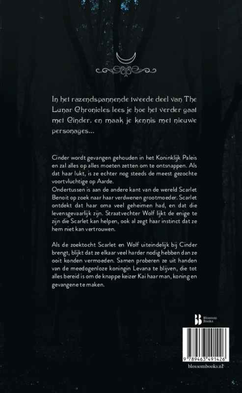 Achterkant van Scarlet