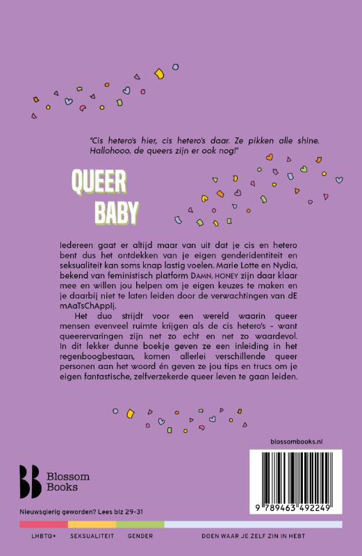 Achterkant van Queer baby