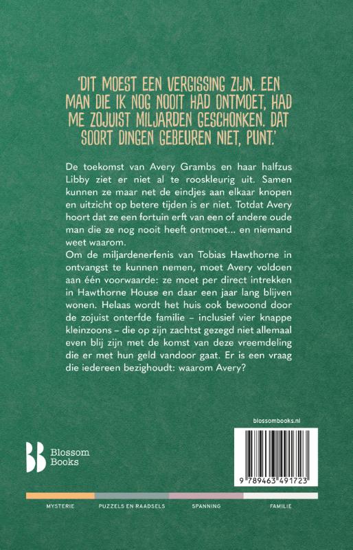 Achterkant van De erfenis
