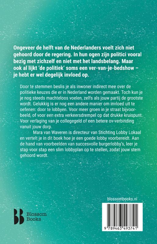 Achterkant van Lobbyen kun je leren