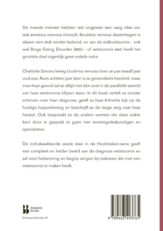 Achterkant van Eetgestoord