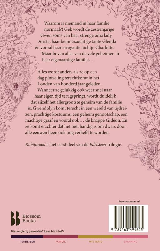 Achterkant van Robijnrood