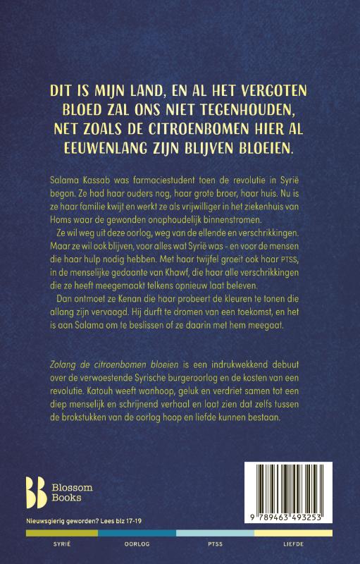 Achterkant van Zolang de citroenbomen bloeien