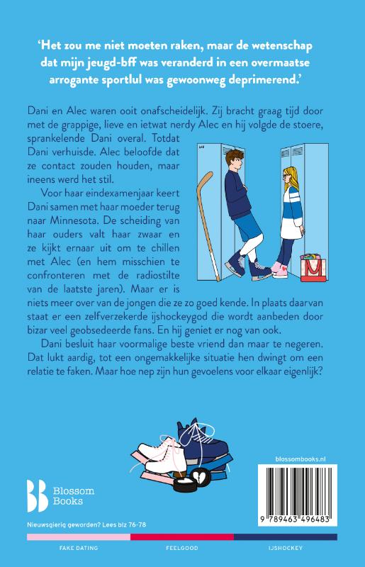 Achterkant van Fake skating