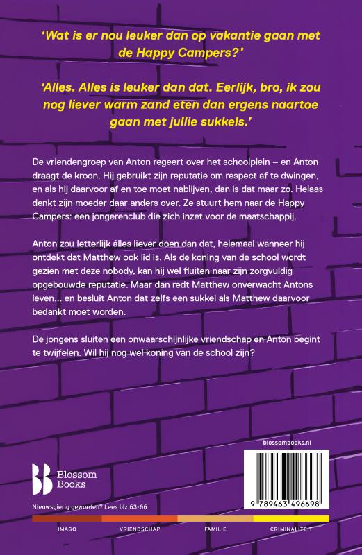 Achterkant van Koning van niks