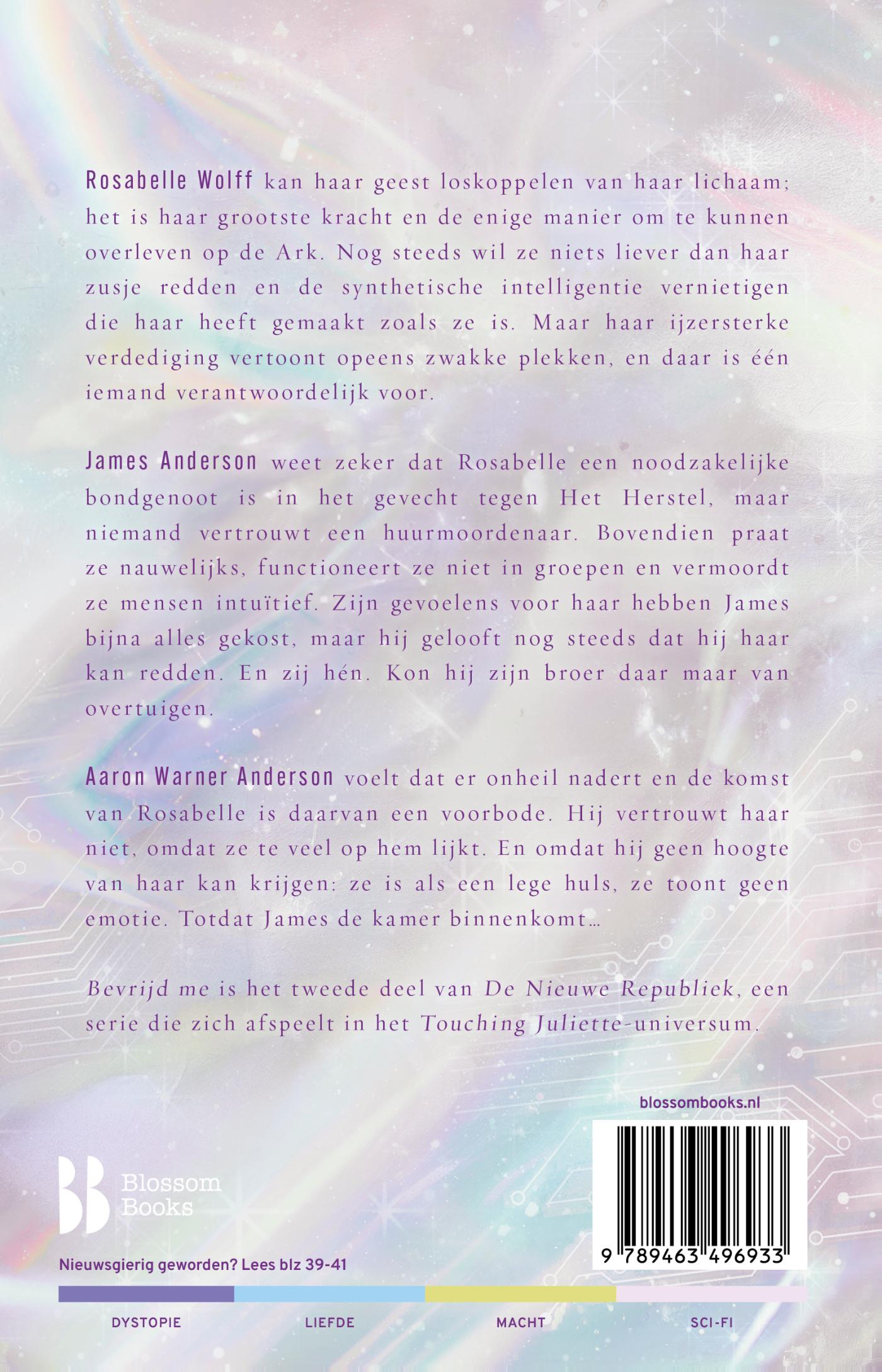 Achterkant van Bevrijd me