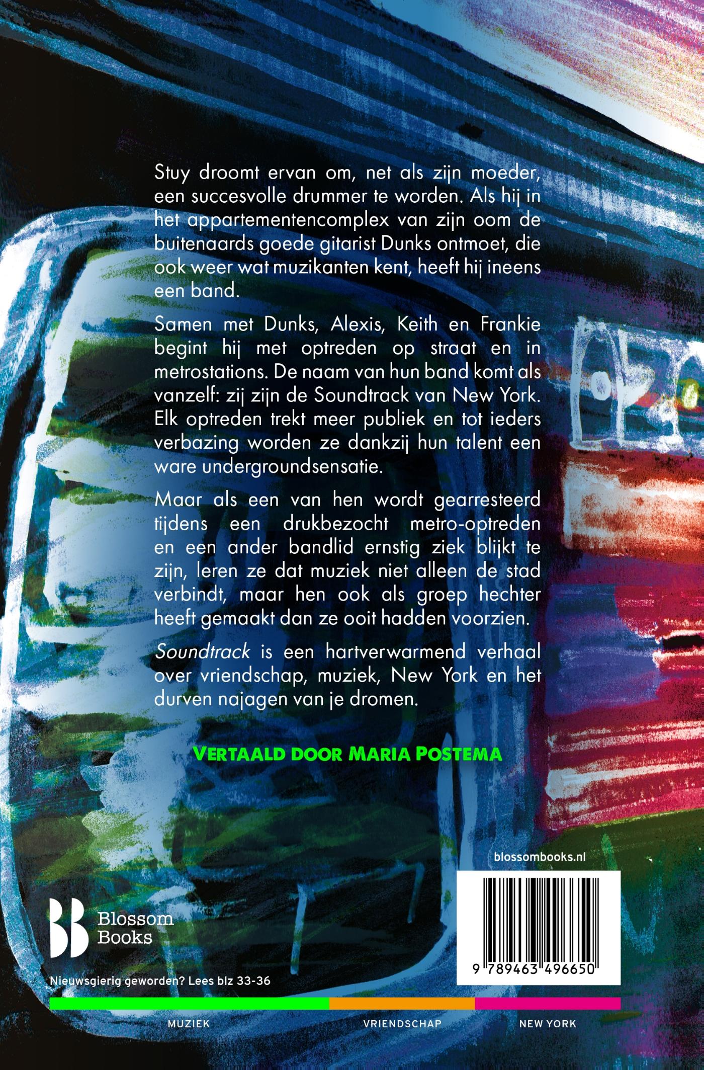 Achterkant van Soundtrack