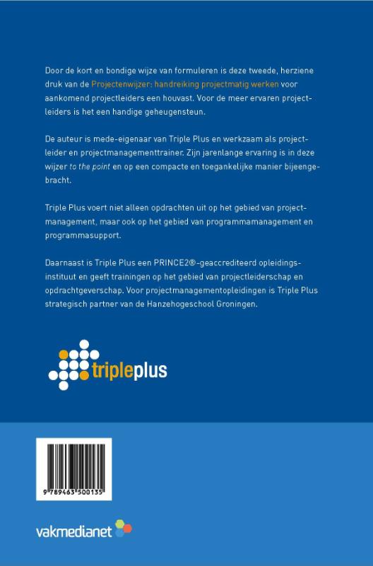 Achterkant van Projectenwijzer