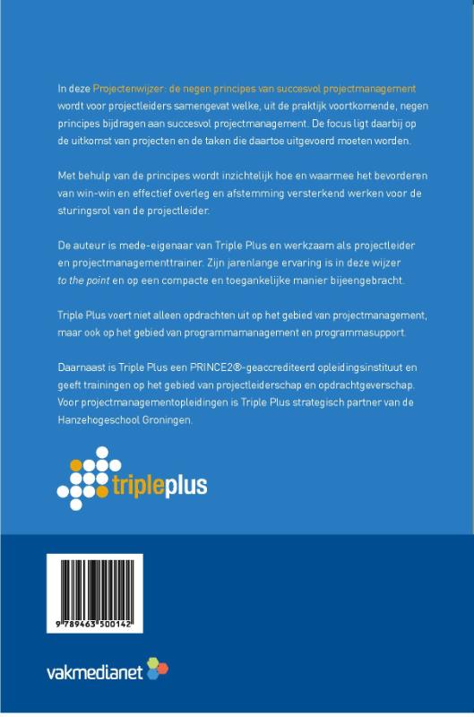 Achterkant van Projectenwijzer