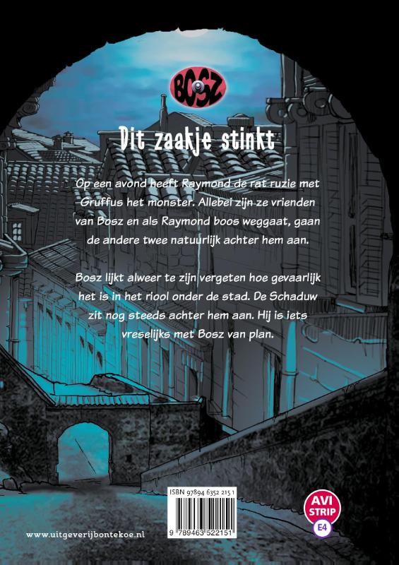 Achterkant van Bosz - Dit zaakje stinkt!