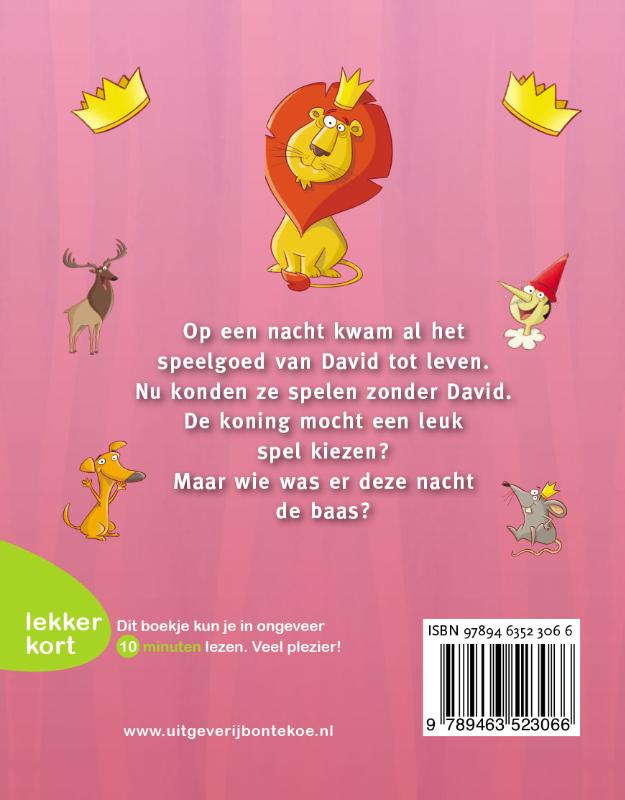 Achterkant van De koning der dieren