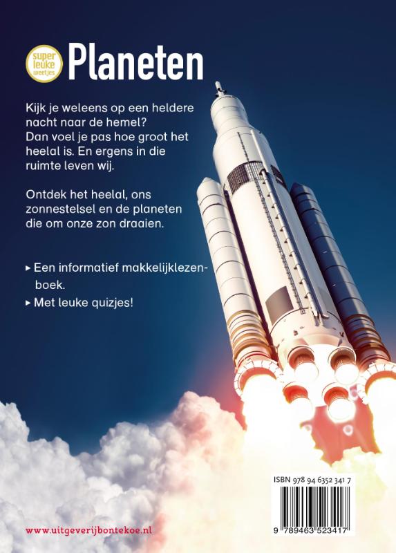 Achterkant van Superleuke weetjes over planeten