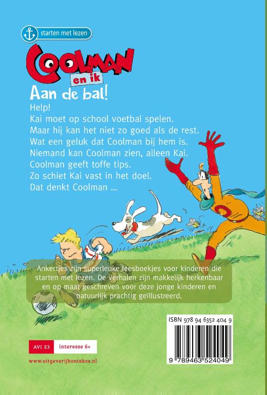 Achterkant van Coolman en ik – aan de bal