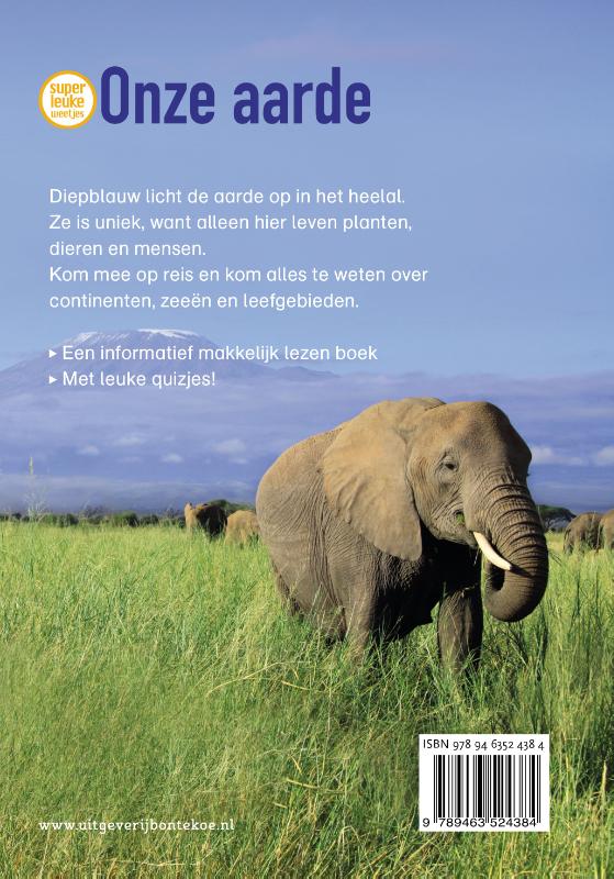 Achterkant van Onze aarde