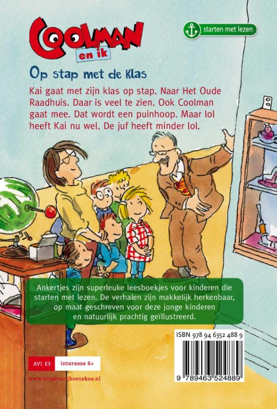 Achterkant van Coolman en ik – Op stap met de klas