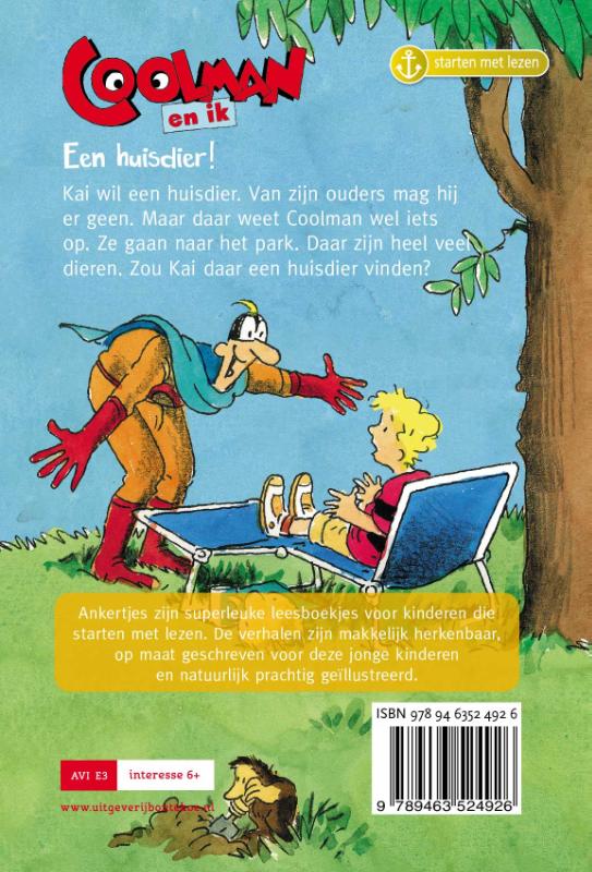 Achterkant van Coolman en ik – Een huisdier