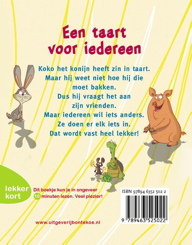 Achterkant van Een taart voor iedereen