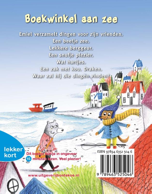 Achterkant van Boekwinkel aan zee