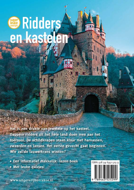 Achterkant van Ridders en kastelen