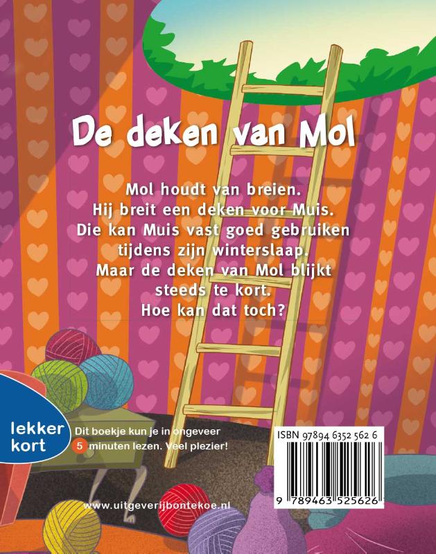 Achterkant van De deken van mol