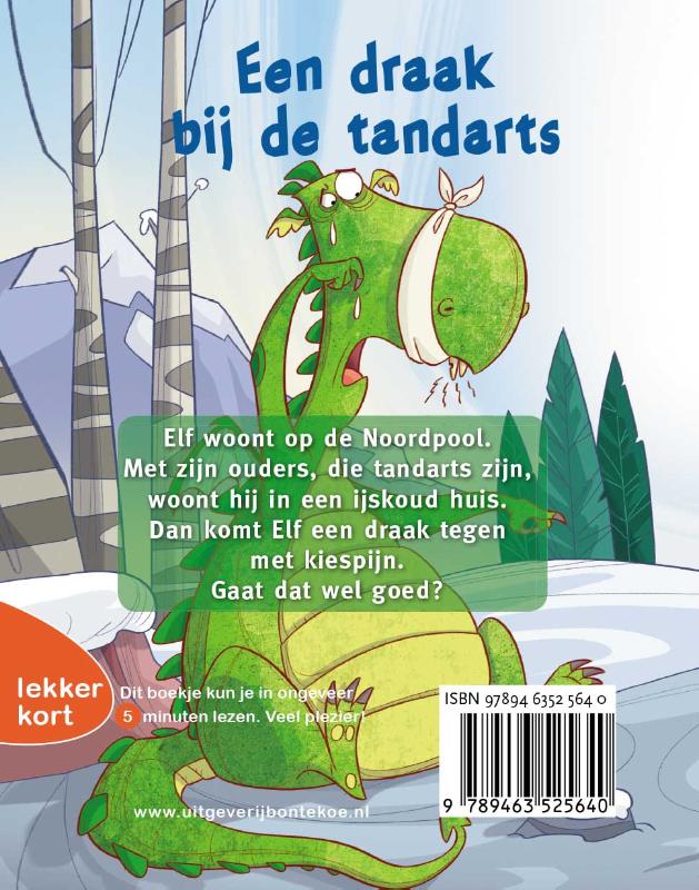 Achterkant van Een draak naar de tandarts