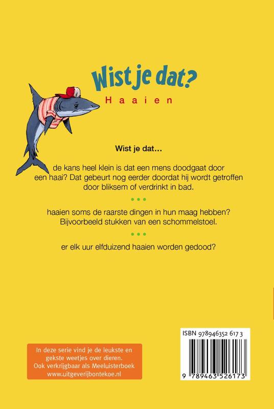 Achterkant van Haaien
