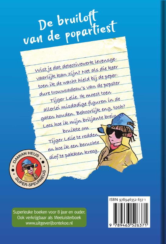 Achterkant van De bruiloft van de popartiest