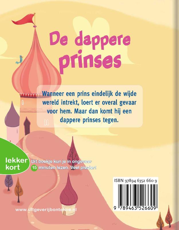 Achterkant van De dappere prinses