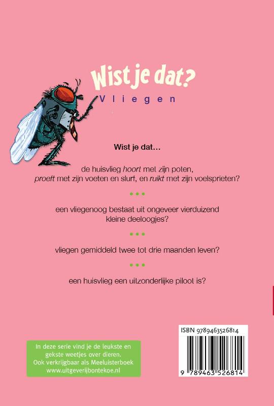 Achterkant van Vliegen