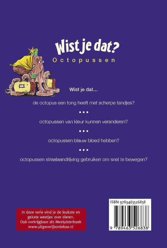 Achterkant van Octopussen