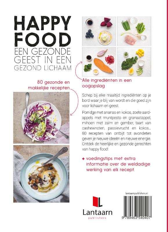 Achterkant van Happy Food