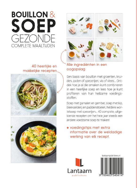 Achterkant van Bouillon & Soep